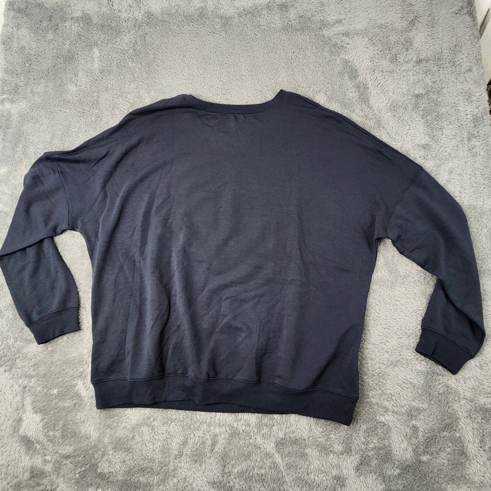 Looney Tunes Sweatshirt Womens 2X Blue Thats All‎ Folks Graphic Pullover - Picture 8 of 9